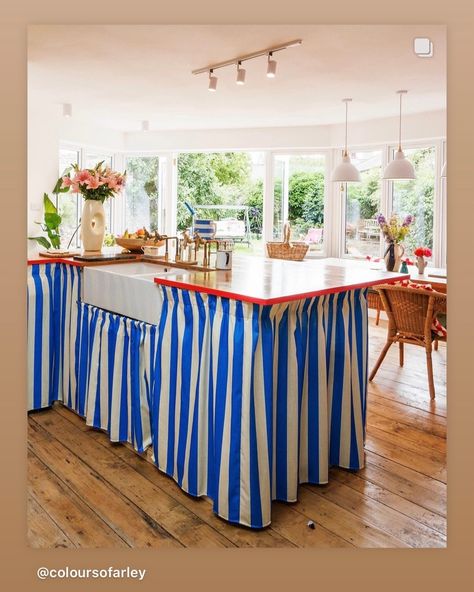 We are still very much into a stipe, how about you? 🤔 #dunegiftanhome #interiors #inspiration #interiorinspo #rooms #spaces #thingswelove #roomfeels #inthedetails #homedecor Port Au Prince Haiti, Sink Skirt, George Clarke, Franklin Homes, Booth Decor, Welcome To My House, Interiors Dream, Striped Skirt, Kitchen Makeover