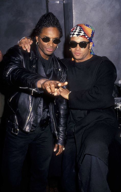 Rob&Fab on April 7 1993 attend Milli Vanilli Performance at Limelight in New York City Milli Vanilli, Retro Movies, Wow Video, April 7, Bad Bunny, Love Always, Always Love You, Beautiful One, Singers