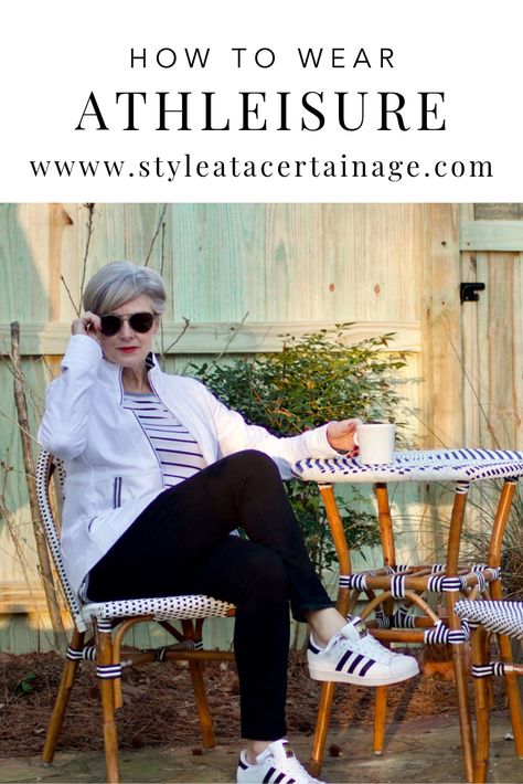 Athlesiure Fits Fall, At Leisure Outfits, Elevated Leisure Wear, Casual Leisure Outfits, Feminine Sporty Outfits, Athletic Wear For Women Over 50, Beth Djalali Style At A Certain Age, Athleisure Over 50, Athleisure Outfits Over 40