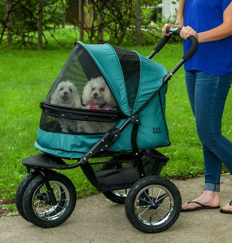 Pet Gear No Zip Double Pet Stroller Jogger Stroller, Pet Strollers, Multiple Dogs, Dog Stroller, Pet Stroller, Dog Baby, Pet Gear, Double Strollers, Puppy Care