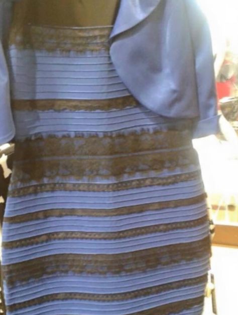 The explanation behind why some people see white & gold while others see blue & black Tumblr Dress, Color Wars, White Gold Dress, Black And Blue Dress, Marine Uniform, Illusion Dress, Looks Black, Black White Gold, Herve Leger