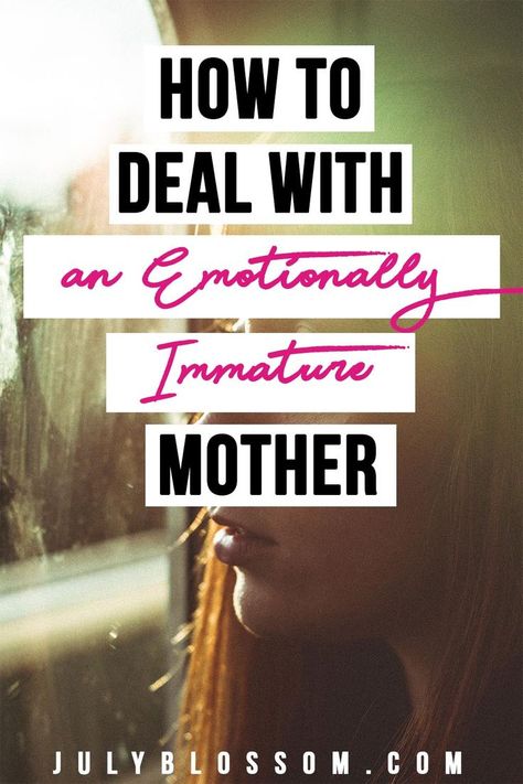 This article answers your question, ‘How do I deal with an emotionally immature mother?’ Dealing With Toxic Mother, Immature Mother Quotes, Selfish Parent Quotes Mothers, Estrangement From Mother, Dealing With Toxic Parents, Passive Aggressive Mother, Recovering From Emotionally Immature Parents, Emotional Unavailable Parents, Dealing With Emotionally Immature Parents