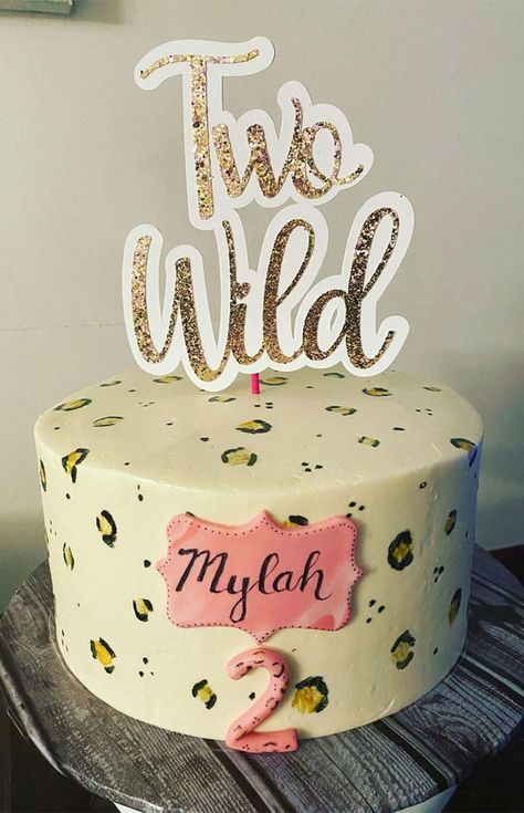 Two Wild Birthday Party Outfit, Born Two Be Wild Cake, Two Wild Birthday Cake, Wild Birthday Cake, Two Wild Cake, Jungle Birthday Cake, Birthday Cake For Girl, Two Wild Cakes, Birthday Cake Boy