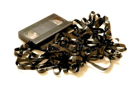 VHS Tape unwound - full. VHS Tape unwound , #Ad, #Tape, #VHS, #full, #unwound #ad Broken Movie, Tape Cassette, Video Tapes, Vhs Tapes, Vhs Tape, Stock Photography Free, Stock Images, Photography