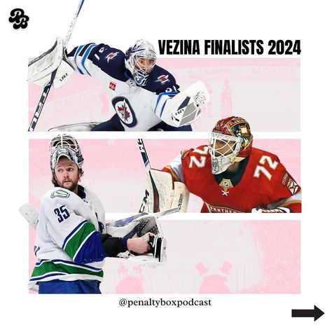 We have our 2024 Vezina finalists! Who do you think is going to take the award? 🏆 #Hockey May 1, Hockey, You Think, Thinking Of You, On Instagram, Instagram, Ice Hockey