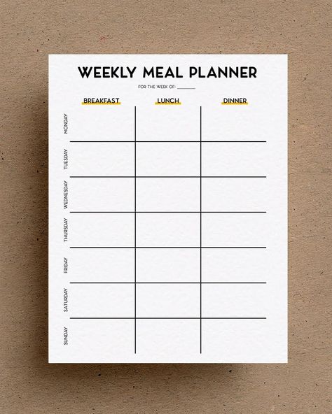 Free Meal Planner Printable, Meal Plan Template, Free Meal Planner, Meal Planner Printable Free, Crazy Laura, Weekly Meal Planner Template, Printable Meal Planner, Meal Planner Template, Meal Planning Template