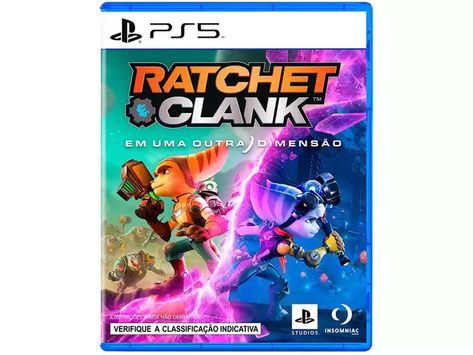 Ratchet & Clank: Em Uma Outra Dimensão - para PS5 Insomniac Games - Magazine Voceflavio Ratchet And Clank, Ps5 Games, Video Games Playstation, Some Games, Latest Games, Main Game, Wireless Controller, Playstation 5, Last Of Us