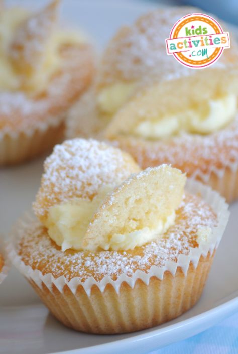 Easy Fairy Cake Recipes, Fairy Cake Recipe, Fairy Cakes Recipe, Morning Tea Ideas, Fair Cake, Lemon Muffin Recipes, Old Fashioned Rice Pudding, Sister In Heaven, Baking Dessert Recipes