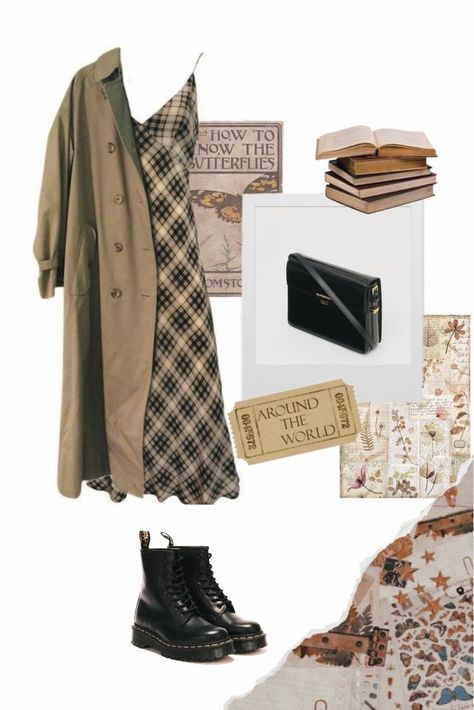 60s Old Money, Oppenheimer Outfit Ideas, Poetry Outfit, Earth Colors Outfit, Academia Outfits, Mode Hippie, Estilo Hippie, Fall Fits, Swaggy Outfits