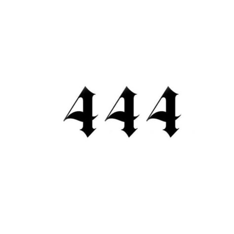 444 Old English Tattoo, Y2k Wall Decor, Old English Tattoo, Posters For Wall, Wwe 2k, All In My Head, Number Tattoo, Number Tattoos, Angel Tattoo Designs