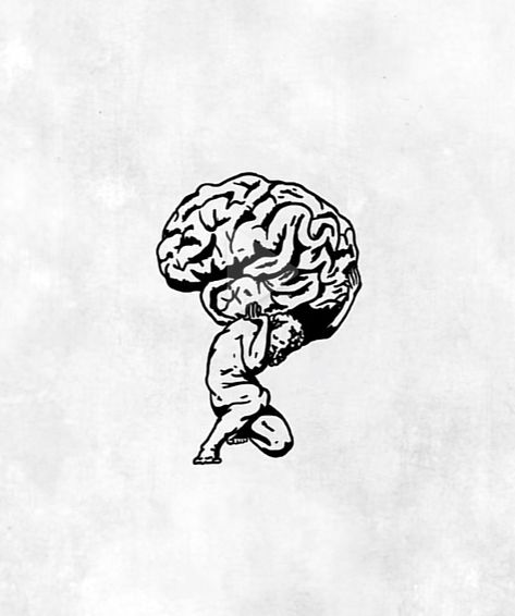 Deep Thinker Tattoo, Trapped Mind Tattoo, Musical Tattoos Men, Overthinking Tattoos Brain, Trendy Tattoos For Men 2023, Meaning Ful Small Tattoos, Brain Maze Tattoo, Over Thinking Tattoo For Men, Self Growth Tattoo Ideas Men