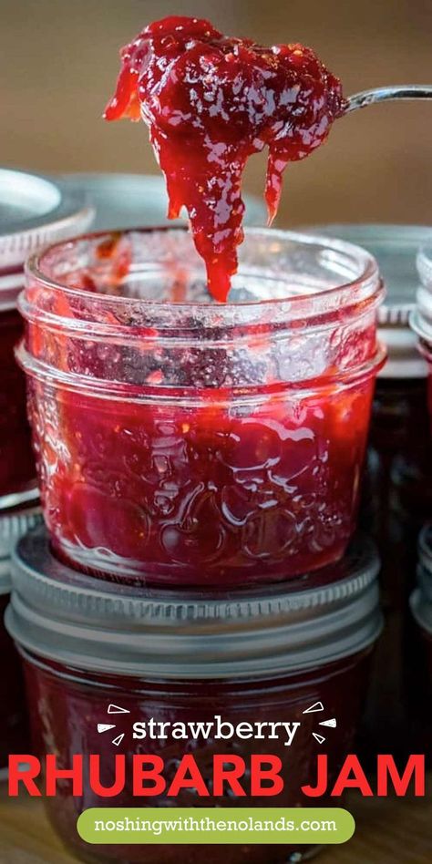 Rhubarb Jam No Pectin, Homesteading Recipes, Rhubarb Bread, Growing Rhubarb, Rhubarb Jam Recipes, Fresh Rhubarb, Strawberry Rhubarb Jam, Rhubarb Plants, Modern Homestead