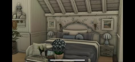 Coastal Bedrooms Bloxburg, Bloxburg Realistic Bedroom, Interior Bloxburg, Coastal Bloxburg, Bloxburg Farmhouse, Blocksburg Ideas, Bloxburg Cottage, Bloxburg Bedroom, Castle House Design