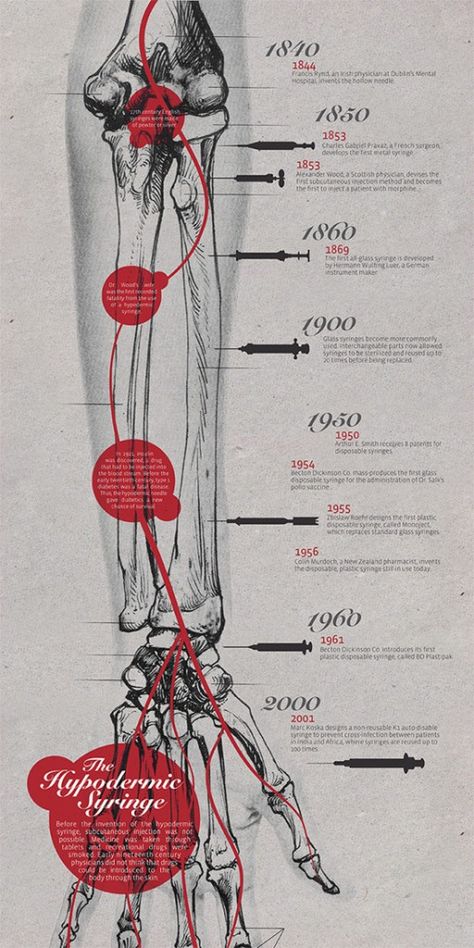 Mariana Silva Hypodermic Syringe on Street Anatomy Anatomical Illustration, Medical Brochure, Medical Posters, Book Cover Design Inspiration, Cool Science Facts, Graphic Design Infographic, Medical Icon, Infographic Poster, Concept Map