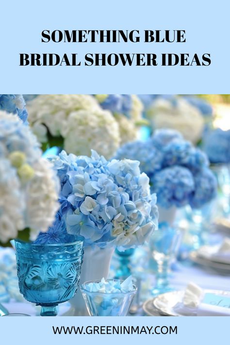 In this article we share the best something blue bridal shower ideas. Whether you’re looking for inspiration and ideas on something blue foods, decorations, favors, or activities, we’ve got you covered. Blue White Bridal Shower Decor, Bridal Shower Ideas Dusty Blue, Bridal Shower Ideas Blue And White, Something Blue Bridal Shower Favors, Bridal Shower Ideas Something Blue, Navy Bridal Shower Ideas, Light Blue Bridal Shower Ideas, Something Blue Before I Do Shower Theme, Blue And White Bridal Shower Ideas