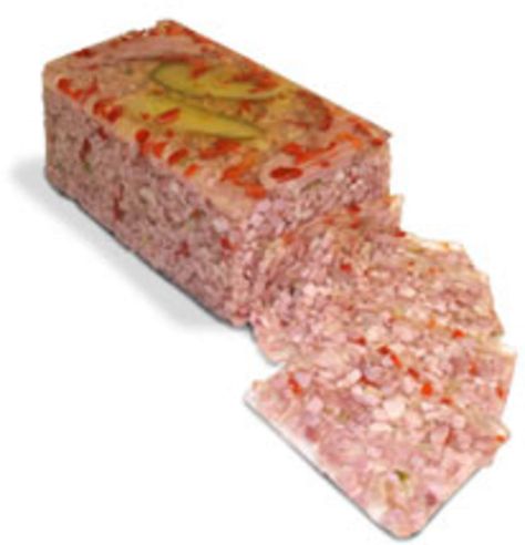 Souse [sows] n. Variety of and term for head cheese in the Pennsylvania Dutch dialect. Souse is a variety of head cheese, usually specific to the Pennsylvania Dutch. They make their head cheese from the pickled meat of often otherwise unused animal parts (usually pork). These often include the feet, head, tongue, and heart. The Headcheese Recipe, Souse Meat Recipe, Pork Souse, Pork Souse Recipe, Hog Head Cheese Recipe, Souse Meat, Chrusciki Recipe, Hog's Head Cheese, Souse Recipe