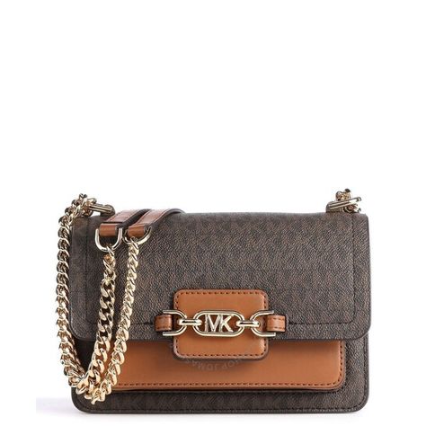 Discover great products at the best prices at Dealmoon. Michael Kors Ladies Heather Extra-small Logo Crossbody Bag - Brown/Acorn. Price:$168.23 at JomaShop.com Brown Michael Kors, Mk Handbags, Michael Kors Crossbody Bag, Mk Bags, Brown Shoulder Bag, Phone Card, Bag Canvas, Signature Print, Bags Designer Fashion