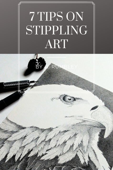 7 tips on how to get your mind prepared for stippling. Stippling Art Ideas Easy, Stippling Art, Stippling, Art Tips, Art Drawings, Movie Posters, Art