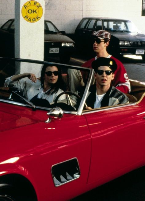 Ferris Buller, Ferrari F80, Mia Sara, Ferris Bueller’s Day Off, Ferrari 612, Ferris Bueller's Day Off, Red Convertible, Ferrari 288 Gto, Ferrari 488 Gtb