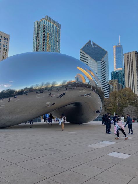 Bean Aesthetic, Chicago Bean, Chicago Aesthetic, Chicago Travel, Chicago City, Chicago Style, Windy City, Summer Bucket Lists, City Aesthetic