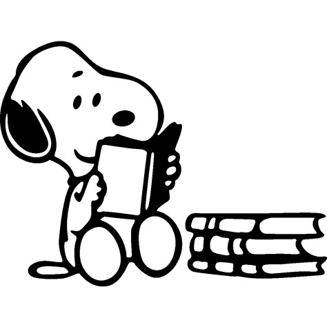 Snoopy Reading, Snoopy Widget, Snoopy Tattoo, Dog Reading, Snoopy Wallpaper, Snoopy Pictures, Snoop Dog, Book Wallpaper, Book Icons