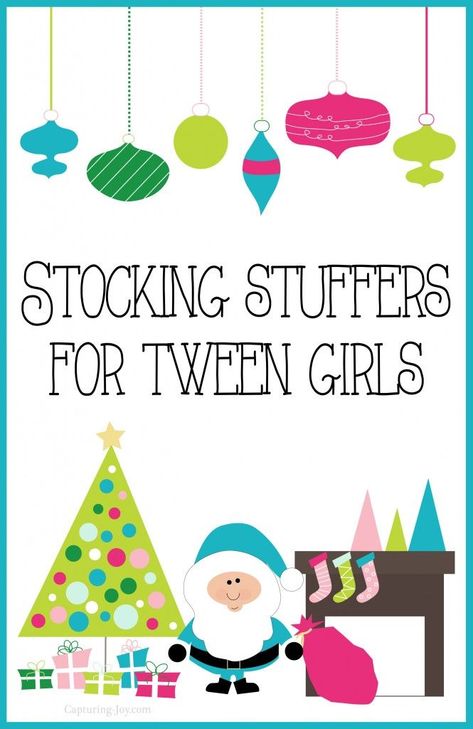 Christmas gift idea Stocking Stuffers for Tween Girls with books, electronics, accessories, and other fun stuff! Christmas Stocking Gift Ideas, Stocking Gift Ideas, Unique Christmas Stockings, Nice Holiday, Christmas Stocking Gifts, Wrapped Gifts, Stocking Stuffers For Men, Stocking Gifts, Electronics Accessories