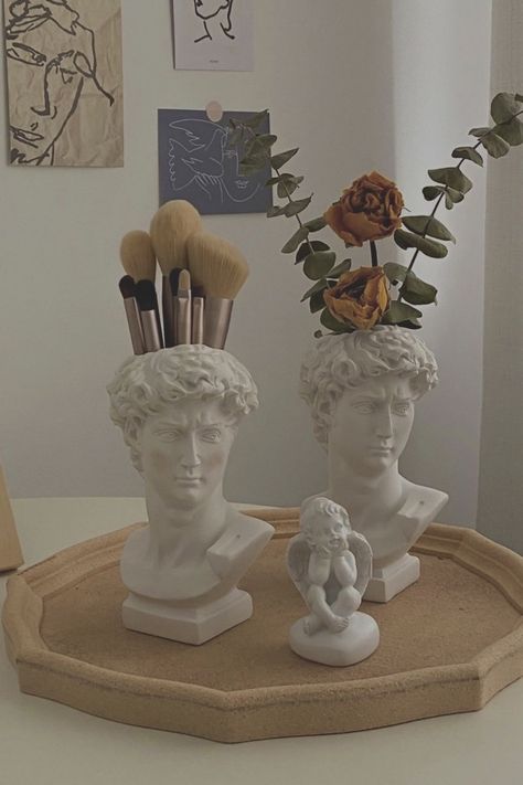 Ancient Greek Aesthetic Room Decor, Greek Bathroom Aesthetic, Italy Room Aesthetic Bedroom, Greek God Room Aesthetic, Ancient Greece Aesthetic Room, Greek Room Ideas, Greek Theme Bathroom, Ancient Greek Room Decor, Greek Goddess Bedroom