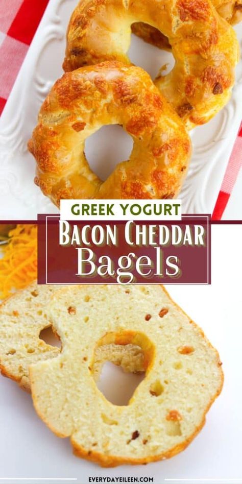 Cheddar Bagel Recipe, Cheddar Bagels, Healthy Bagel, Bagel Recipe Easy, Heathy Snack, Cheese Bagels, Bagel Cream Cheese, Homemade Bagels, Bagel Recipe