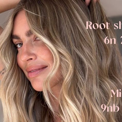 EDUCATOR / STYLIST on Instagram: "Save this post for the perfect formula for Shimmery ocean hair ✨✨✨ @redken @orla.hair @behindthechair_com" Redken 06n Moroccan Sand, Bronde Redken Formulas, Honey Blonde Redken Shades Eq Formula, 7n Hair, 7n Hair Color, Redken Blonde, Redken Color Gels, Fall Blonde Hair Color, Ocean Hair