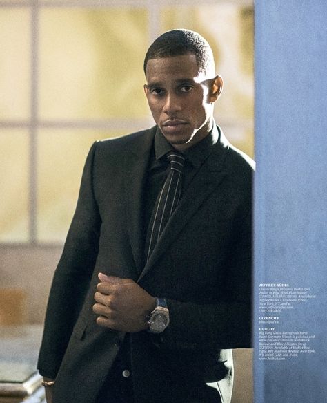 Victor Cruz suits up for Haute Living Large Mens Fashion, Victor Cruz, Riccardo Tisci, Odell Beckham Jr, Beckham Jr, Ny Giants, Wide Receiver, Black Men Fashion, Mens Fashion Trends