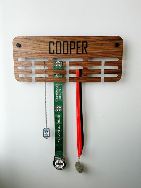 Personalized Name Medal Holder | Dance Medals  | Gymnastics Ribbons | Hockey Medals | Dance Gifts | Cheer Medals Holder | Hockey Team Gifts Dance Medals, Hockey Team Gifts, Sports Medals, Medal Holder, Medal Holders, Dance Gifts, Hockey Team, Hockey Teams, Team Gifts