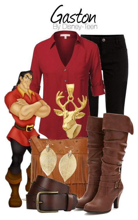 Gaston Costume, Disney Villain Costumes, Belle Halloween, Halloween Costume Women, Disney Dress Up, Villain Costumes, Disney Inspired Fashion, Disney Villain, Disney Bound Outfits