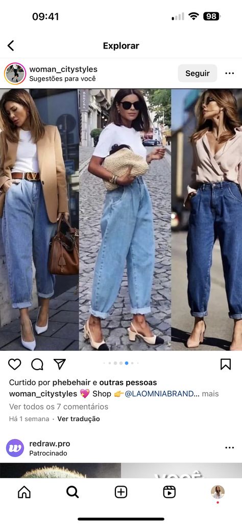 Outfit Ideas Everyday, Looks Jeans, Mom Jeans Outfit, Office Casual Outfit, Design Moda, Jeans Outfit, Mom Outfits, May 1, Instagram Shop