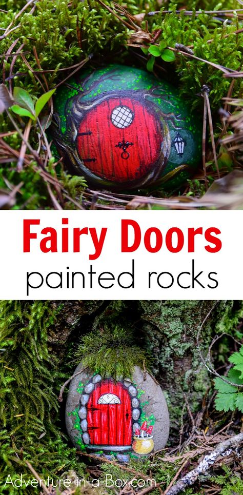 Rock Art Garden Ideas, Rock Painting Ideas For Garden Outdoor, Diy Garden Rocks, Painted Rock Fairy Garden, Fairy Rock Garden Ideas, Painting Rocks For Outside, Easy Rock Garden Ideas, Cute Rock Art Ideas, What To Do With Painted Rocks