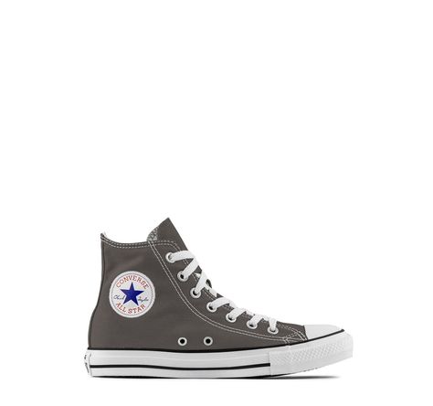 A classic favorite, the Converse Chuck Taylor All Star Hi Top is what we consider a staple in any wardrobe. Features a durable canvas upper and signature patch logo. Durable canvas upper All Star patch logo on inner side of shoe Rubber logo on heel Lace closure Side double eyelets for airflow (youth sizes only) High top design Rubber patterned outsole Weight (single shoe size 10): 7.68 oz Fit: Runs true to size. *Infant sizes are from 4-10. Youth sizes are from 10.5-3. Converse With Stars, Cute Converse, Grey Converse, High Top Converse, Top Kids, Hi Top, Converse Chuck Taylor All Star, Vans Classic, Converse High