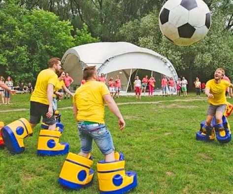 Games Family, Fun Outdoor Games, Family Fun Games, Giant Inflatable, Yard Games, Backyard Games, Camping Games, Soccer Games, Field Day