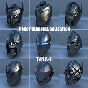 3d Robot, Robot Head, Futuristic Helmet, Helmet Concept, Iron Man Art, D Design, Sci-fi Armor, Cosplay Armor, Arte Robot