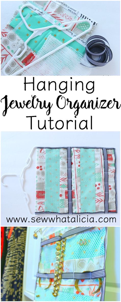 Sewing For Beginners Projects, Diy Crafts To Do At Home, Sewing Projects Tutorials, Crafts To Do At Home, Jewelry Box Organizer, Jewelry Display Cards, Organizer Diy, Headband Tutorial, Beginners Sewing