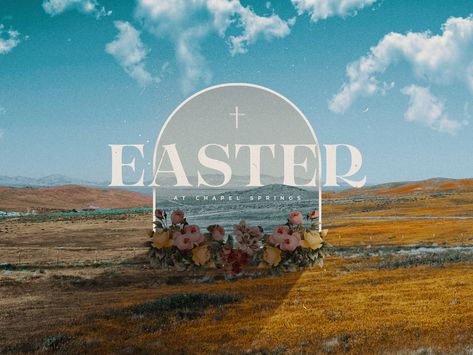 Easter Graphics Church, Easter Logo, Photography Branding Logo, Easter Poster Design, Easter Graphic Design, Church Branding, Church Marketing, Christian Graphic Design, Easter Poster