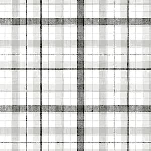 Wallpaper Warehouse, Plaid Wallpaper, W Wallpaper, Tile Wallpaper, Vinyl Rolls, Manhattan Comfort, Wallpaper Rolls, Black And White Wallpaper, Kitchen Wallpaper