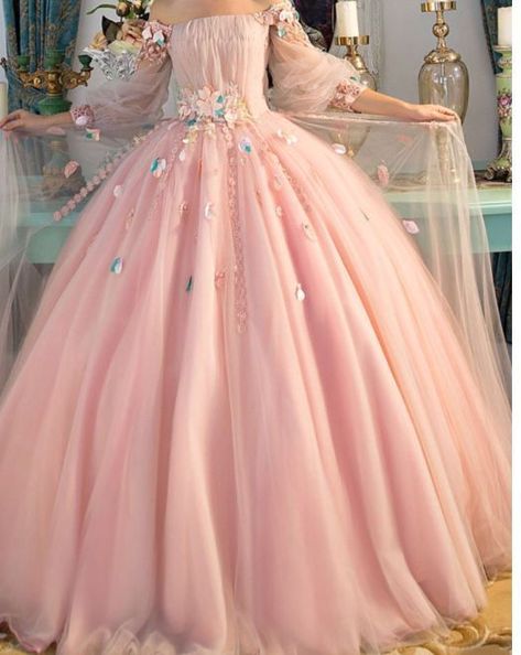 Fairytale Dress Prom, Fairy Prom Dress, Blush Prom Dress, Quinceñera Dresses, Pink Ball Gown, Gaun Fashion, 파티 드레스, Ball Gowns Evening, Fairytale Dress