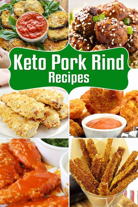 Keto Breadcrumbs, Keto Pork Rinds, Pork Rind Recipes, Recipes Using Pork, Low Carb Meatloaf, Bread Crumbs Recipe, Keto Pork, Crumb Recipe, Keto Snacks Easy