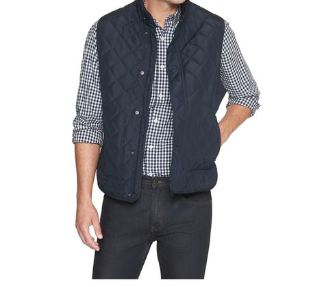 Sleeveless Jacket Outfit, Chaleco Puffer, Jackets Outfit, Sleeveless Men, Outdoor Jackets, Mens Outdoor Jackets, Blue Vest, Men Fashion Casual Shirts, Blue Vests