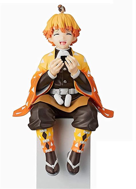 Demon Slayer Zenitsu, Cartoon Model, Character Actions, Anime Devil, Anime Toys, Sitting Poses, Anime Figurines, Demon Slayer Kimetsu No Yaiba, Kimetsu No Yaiba