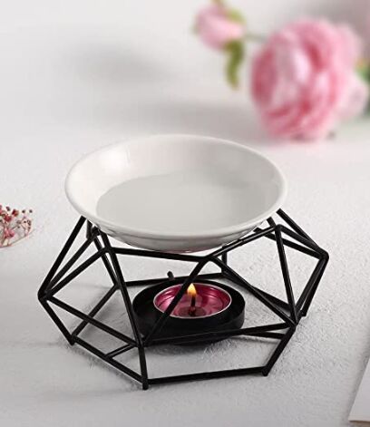 Best Wax Melts, Diy Wax Melts, Candle Burner, Essential Oil Burner, Diy Wax, Aroma Candle, Wax Melt Warmer, Tealight Candle Holder, Keramik Design