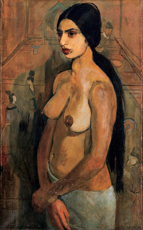 10 of the Most Famous Female Artist Self-Portraits | DailyArt Amrita Sher Gil, Famous Self Portraits, Modern Indian Art, Female Art Painting, Historical Art, Famous Art, Portrait Gallery, Online Painting, Woman Painting