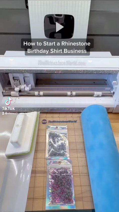 The Rhinestone World on Instagram: “Have you tried rhinestones with your Cameo vinyl cutter, yet? We are teaching how to make rhinestone shirts tonight on our YouTube channel…” Cricut Mom Shirts, Diy Rhinestone Shirt, How To Make Crystals, Rhinestone Shirts, Shirt Making, Diy Rhinestone, Htv Vinyl, Vinyl Shirts, Diy Shirt