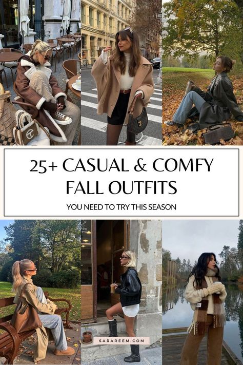 Looking for cute and casual fall outfit inspiration for 2024? 🍂✨ Discover cozy sweaters, chic layers, and trendy styles to keep you warm and stylish this autumn. From effortless casual looks to must-have wardrobe staples, get ready to embrace the best fall fashion trends this season! #FallOutfits #AutumnStyle #2024Trends #CozyFashion #CuteCasual Fall 2024 Fashion Inspiration, Ohio Fall Outfits, Dress Casual Fall Outfits, Modern Boho Fall Outfits, Fall Bootie Outfits Women, Women Fall Trends 2024, Fall Girls Trip Outfits, Fall 2024 Casual Fashion Trends, Fall Outfits Casual 2024