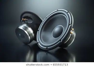 Sound Speaker Images, Stock Photos & Vectors | Shutterstock 12 Inch Subwoofer, Sound System Car, Car Audio Installation, Car Music, Audio Installation, Sound Speaker, Car Subwoofer, Car Sounds, Car Audio Systems