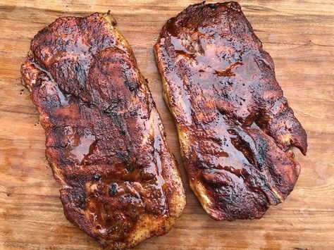 Traeger Pork Steaks, Pork Steaks On Pellet Grill, Pork Steak On Pellet Grill, Smoked Pork Steak, Smoked Pork Steaks In Pellet Smoker, Smoked Pork Steaks Recipe, Smoked Pork Steaks, Pork Steak Marinade, Smoker Cooking Recipes